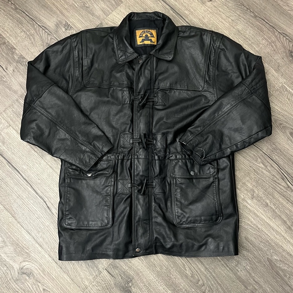 PHASE 2 Men’s Leather Jacket Size Large
